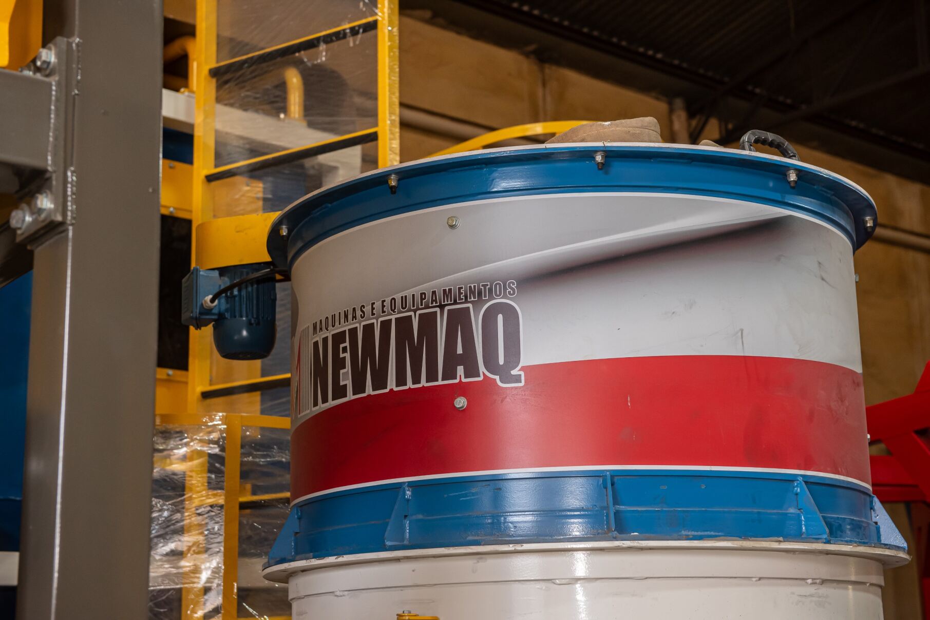 Painel de controle de equipamento agroindustrial NEWMAQ