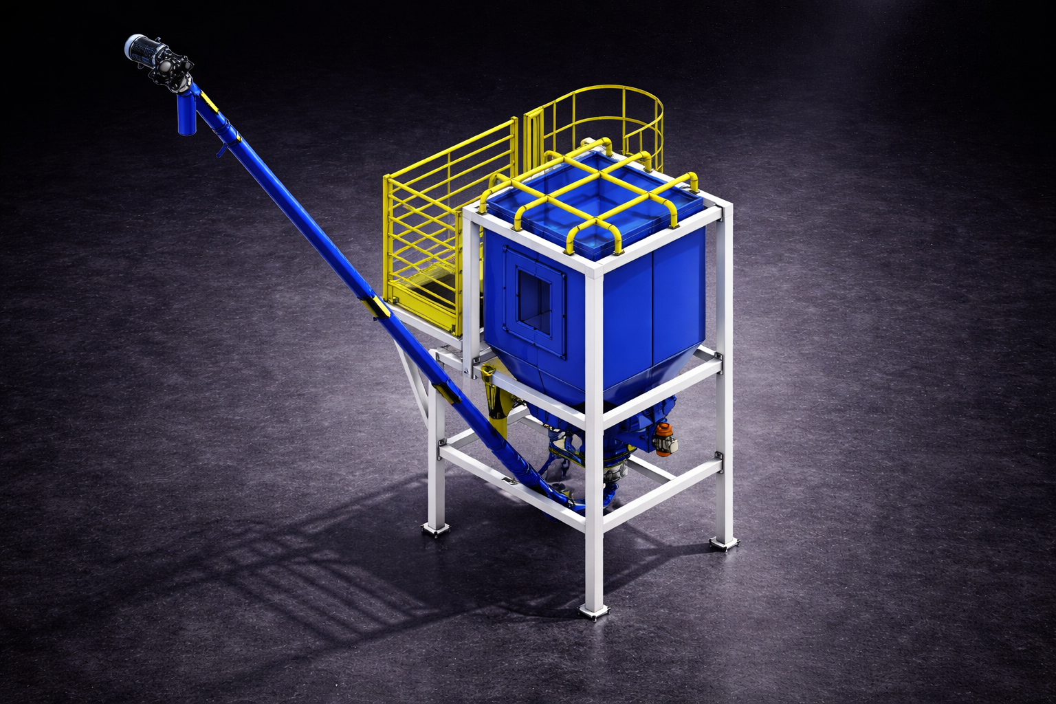 Transferidor de massa com patamar NEWMAQ