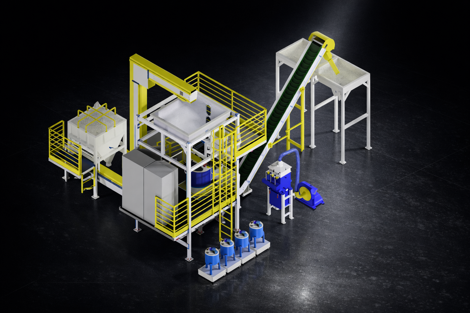 Linha de Tratamento 10 T/H Básica NEWMAQ