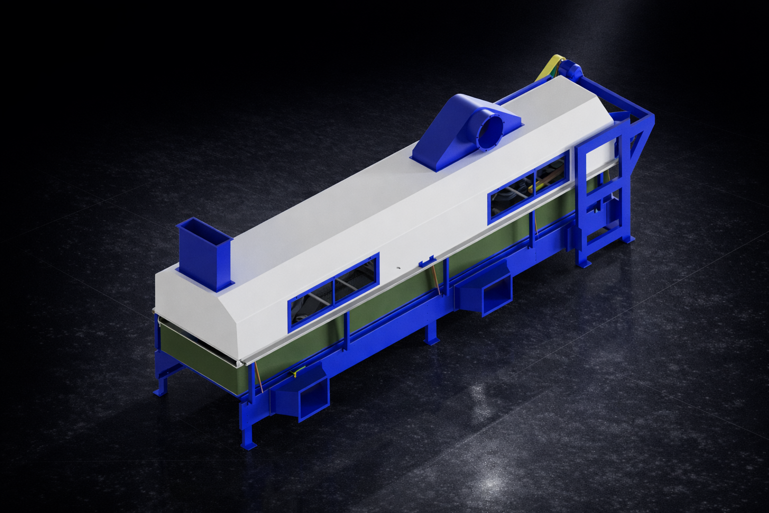 Secador Gravitacional Modular NEWMAQ